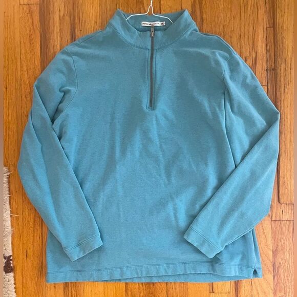 Peter Millar Men's Blue Crown Comfort Pullover Pima Cotton  size xxl - Picture 1 of 11